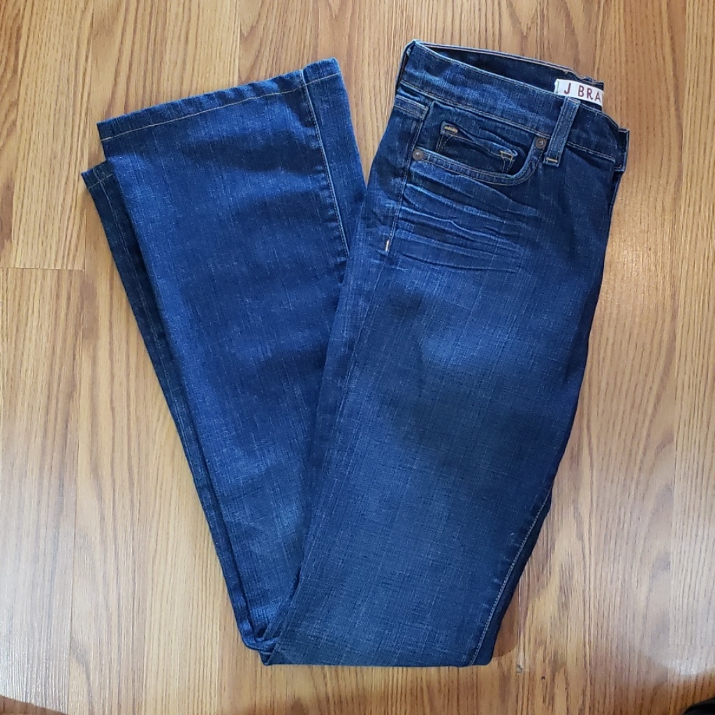 J Brand High Rise Bootcut Blue Jeans